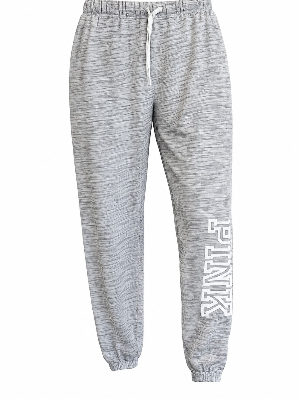 PINK Victoria's Secret Light Gray Cozy Lounge Pants